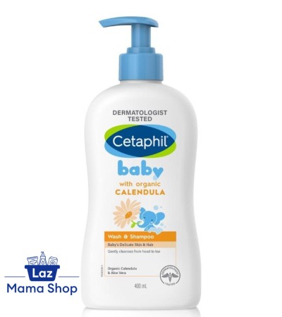 Cetaphil婴儿洗发水和有机金盏花婴儿护肤品(Laz Mama商店) Cetaphil婴儿洗发水和有机金盏花婴儿护肤品(Laz Mama商店)